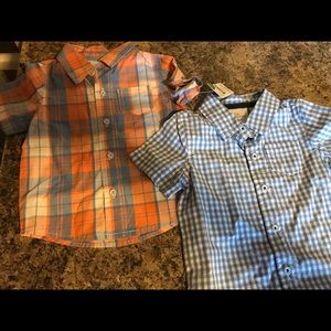 Infant 6/9 month shirts